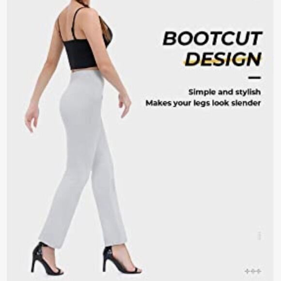 🌟along FIT Bootcut Flare Yoga Pants with Pockets - Picture 3 of 7